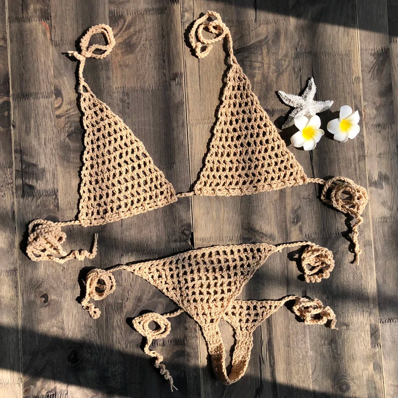 Handmade Crochet Micro Bikini G Thong