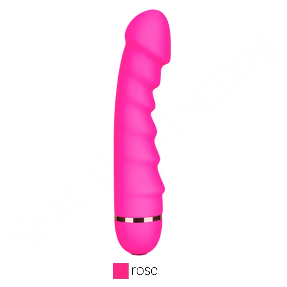 20 Modes Vibrator Soft Silicone Dildo Realistic Penis Strong Motor