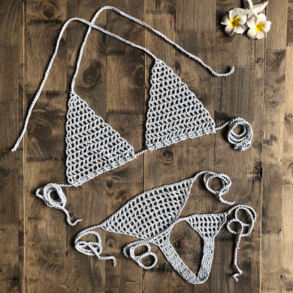 Handmade Crochet Micro Bikini G Thong