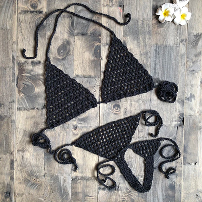 Handmade Crochet Micro Bikini G Thong