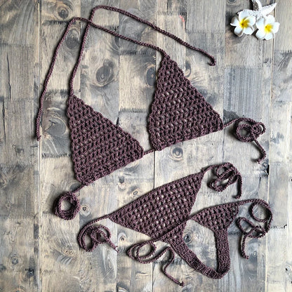 Handmade Crochet Micro Bikini G Thong