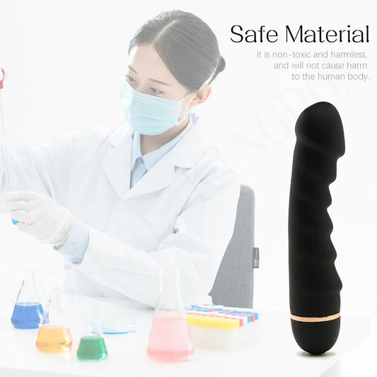 20 Modes Vibrator Soft Silicone Dildo Realistic Penis Strong Motor
