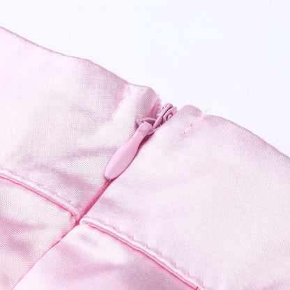 2Pcs Women Pajamas Set Spring Summer Casual Lapel Tops + Feather Pants