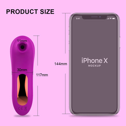 Powerful Clit Sucking Vibrator for Women Nipple Clitoris Sucker Stimulator