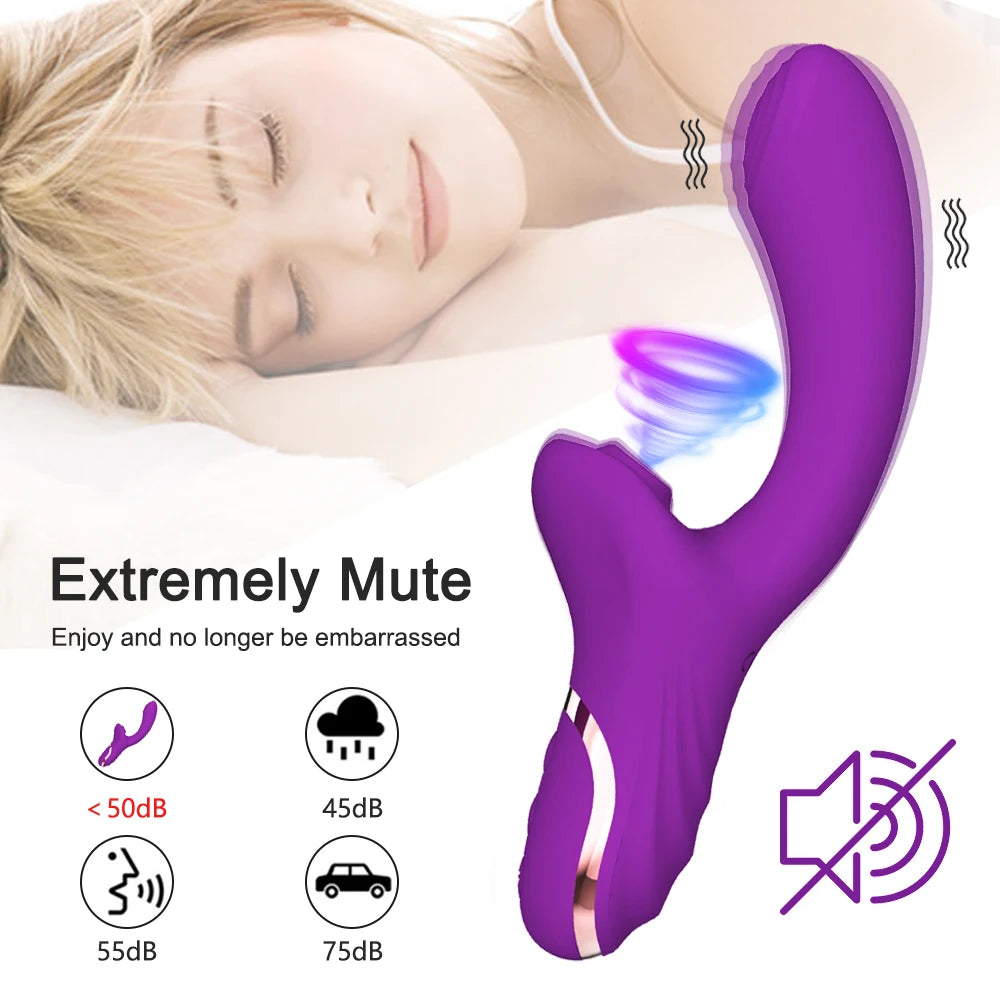 Powerful Clitoral Vibrator For Women Clit Clitoris Sucker Sucking Vacuum