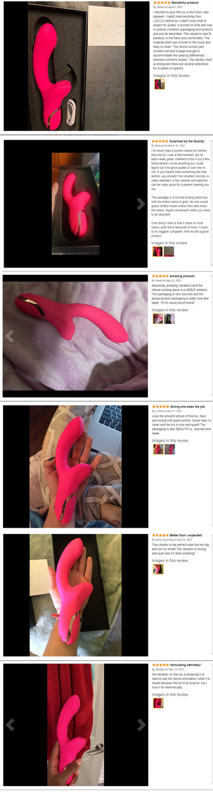 Powerful Clitoral Vibrator For Women Clit Clitoris Sucker Sucking Vacuum