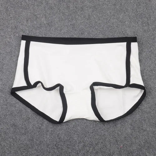 2pcs Set Comfortable Underwear Women Cotton Boyshort Briefs