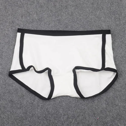 2pcs Set Comfortable Underwear Women Cotton Boyshort Briefs