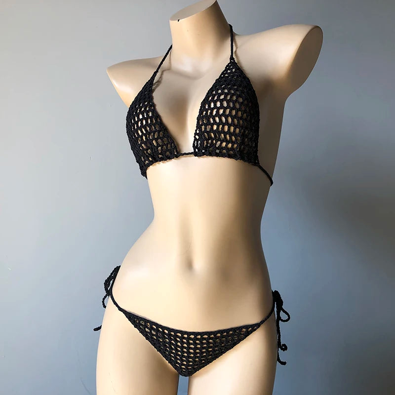Handmade Crochet Micro Bikini G Thong