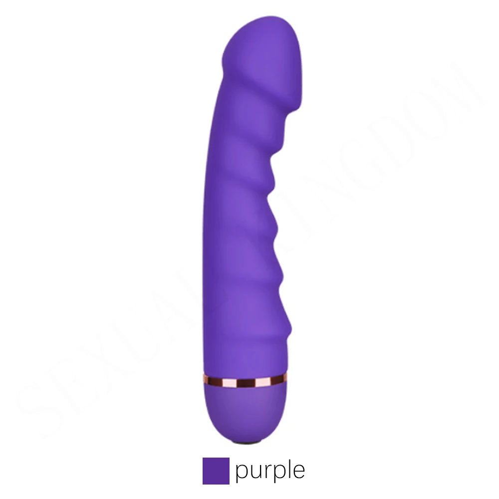 20 Modes Vibrator Soft Silicone Dildo Realistic Penis Strong Motor
