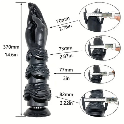Soft Lifelike Large Fisting Dildo With Suction Cup