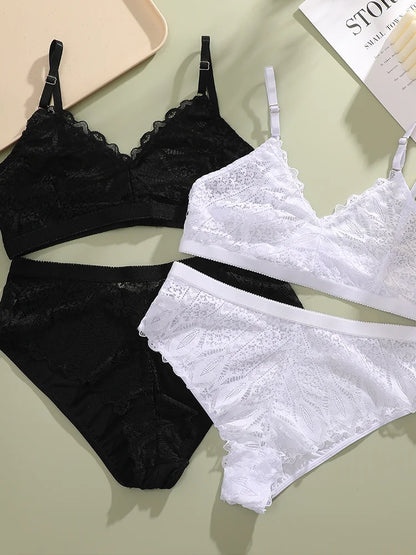 Sexy Lingerie Woman Lace Transparent Underwear Fairy Embroidery
