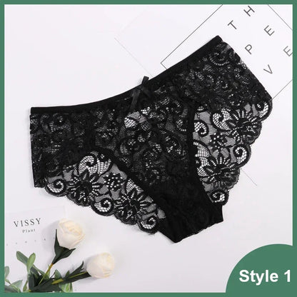 Sexy Transparent Lace Panties