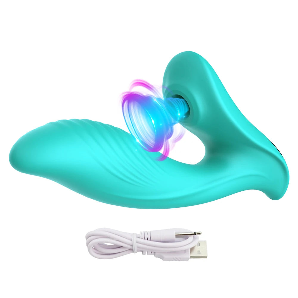 Vagina Sucking Vibrator 10 Speed Vibrating Oral Sex Suction Clitoris