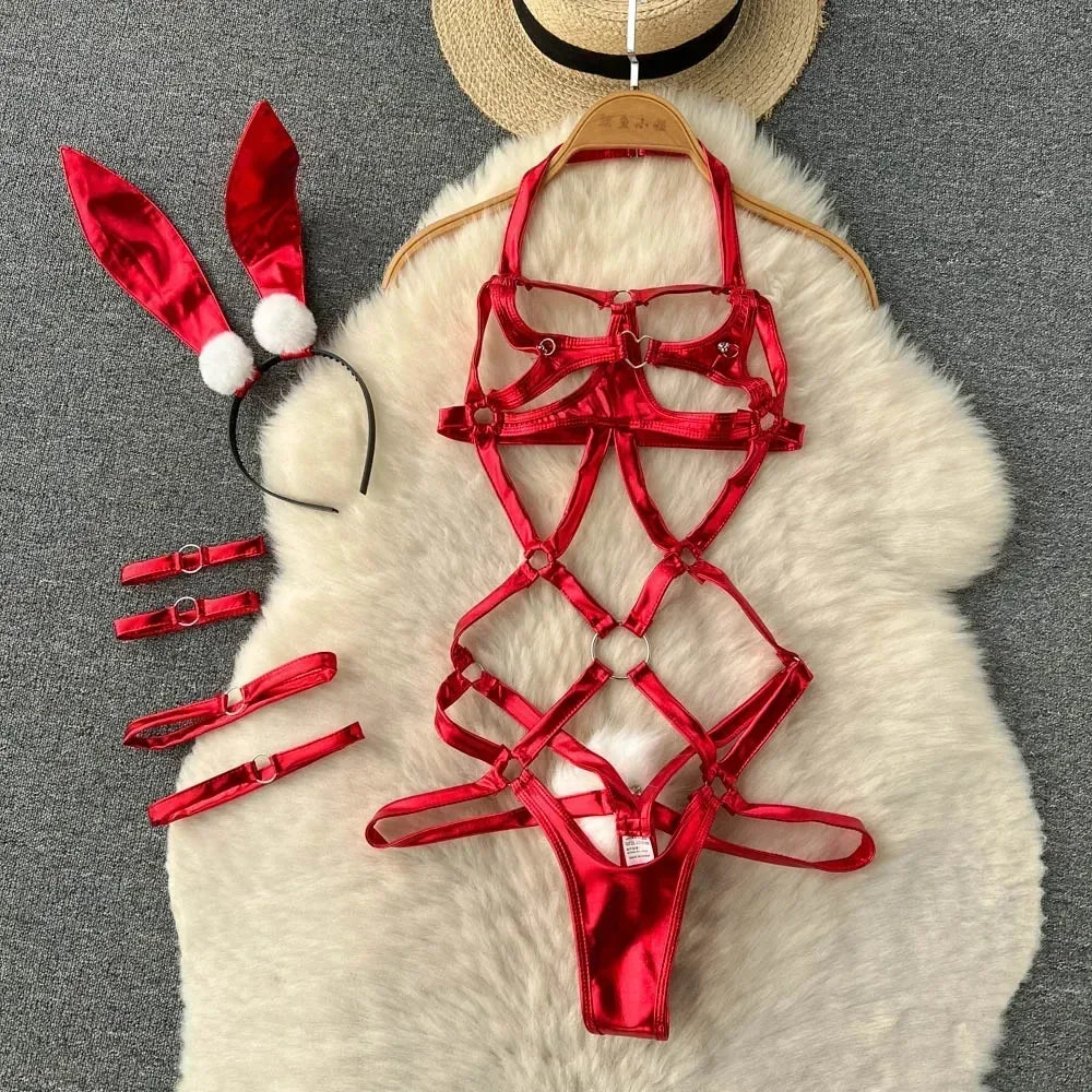 Tornova Sexy Uniform Lingerie Set