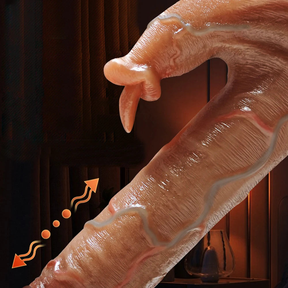 Thrusting Realistic Dildo for Women Big Penis Sex Toy
