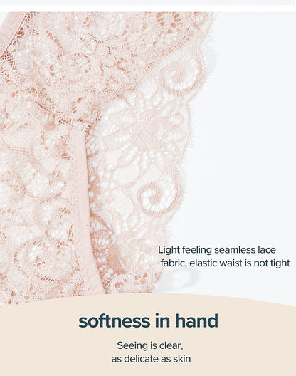 Sexy Transparent Lace Panties