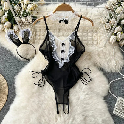 Tornova Sexy Uniform Lingerie Set