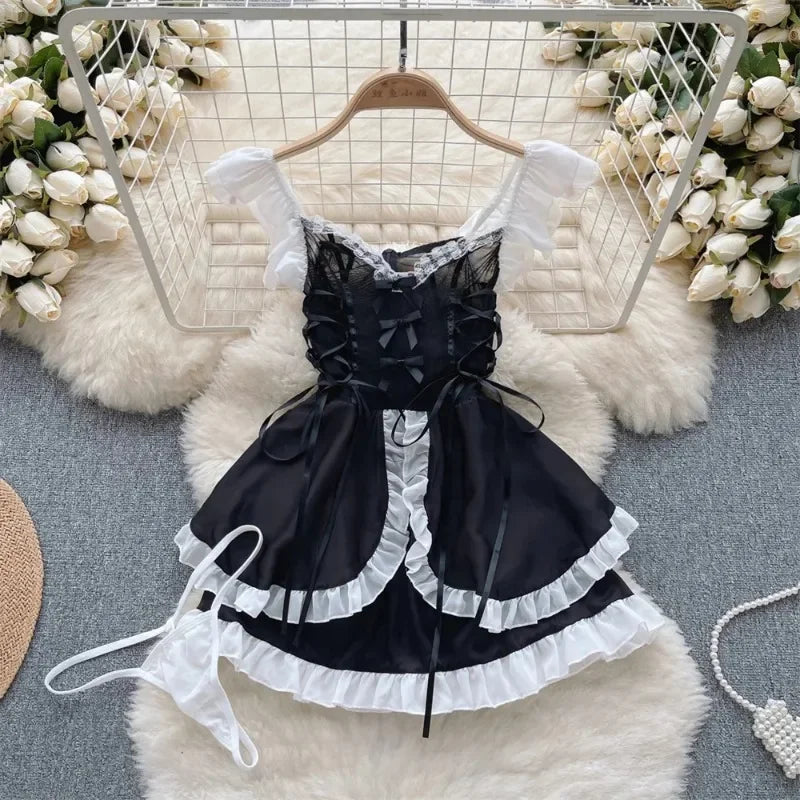 Tornova Sexy Uniform Lingerie Set