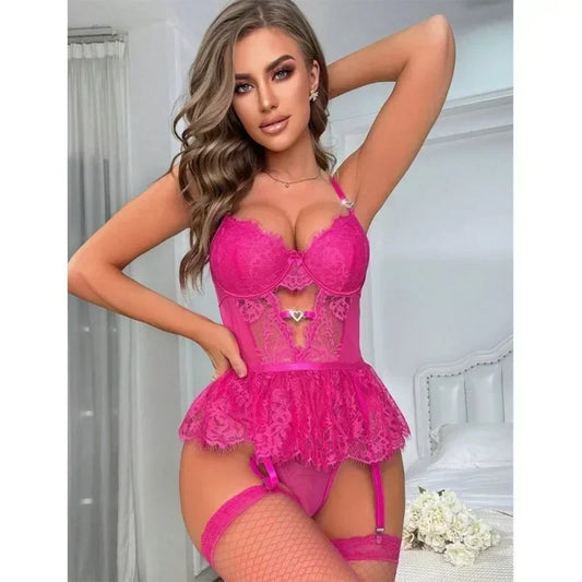 Lace Sexy Lingerie Transparent Hot Porno Lace Erotic Underwear