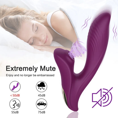 Vagina Sucking Vibrator 10 Speed Vibrating Oral Sex Suction Clitoris