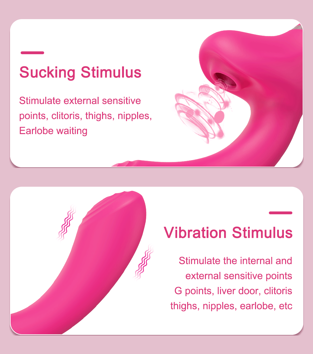 Powerful Clitoral Sucking Dildo Vibrator Female 20 Modes Clitoris Stimulator