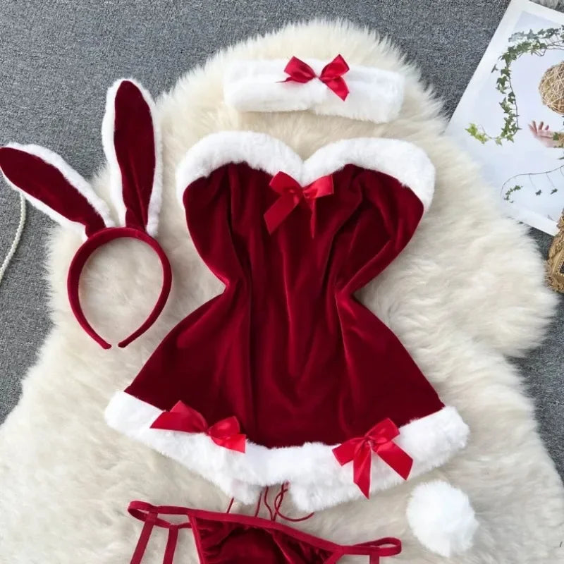 Tornova Sexy Uniform Lingerie Set