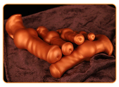 Silicone Dog Dildo Soft Big ButtPlug Stimulation Animal Dildo