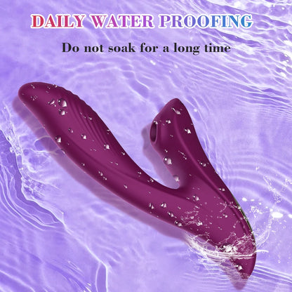 Vagina Sucking Vibrator 10 Speed Vibrating Oral Sex Suction Clitoris