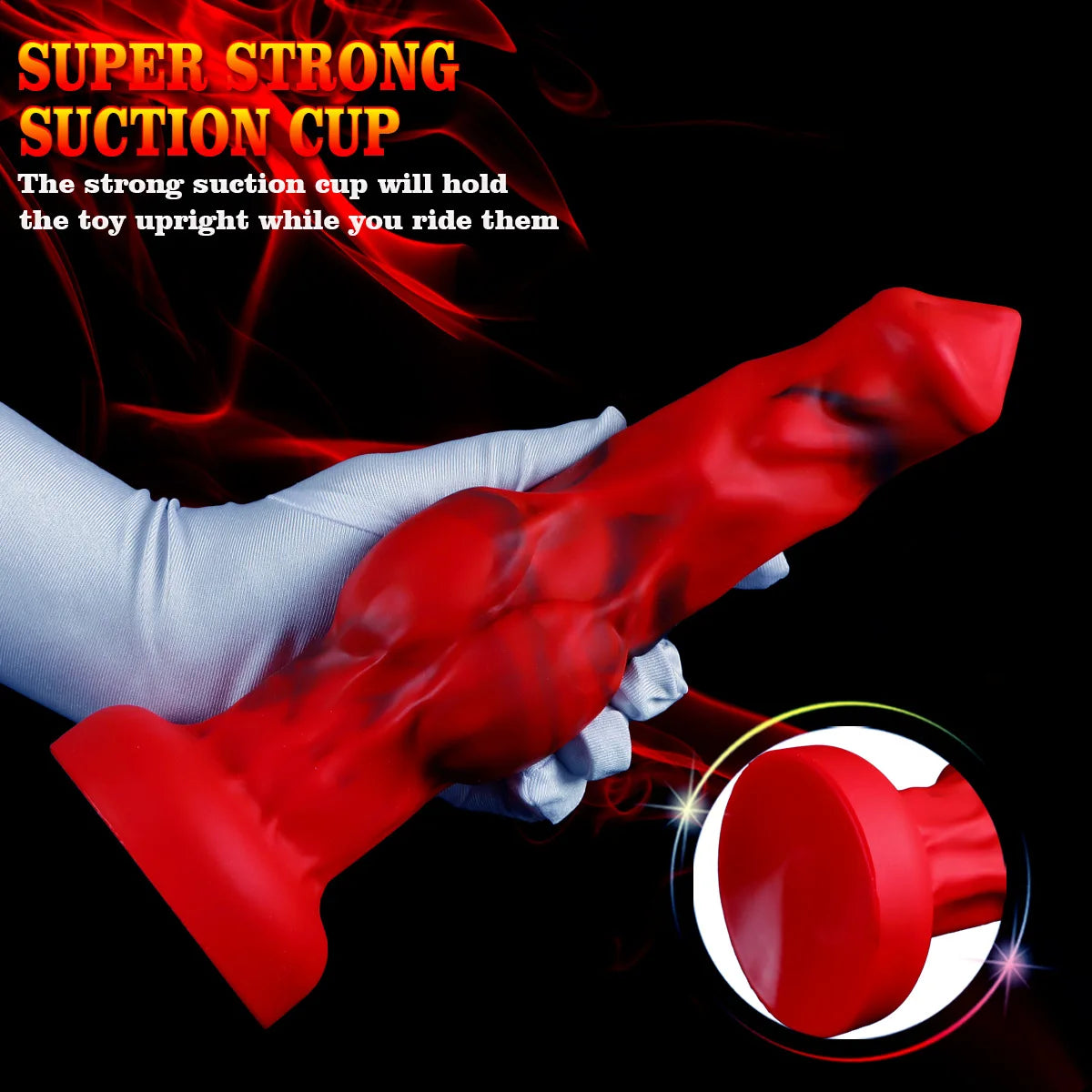 Wolf Monster Large Knot Dildo