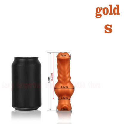 Silicone Dog Dildo Soft Big ButtPlug Stimulation Animal Dildo