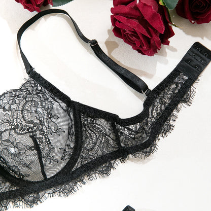 Krasapt New Ultra-thin Lace Soft Breathable Underwire Bra