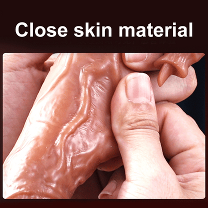 Thrusting Rotation Remote Control Dildo Vibrator Realistic Penis