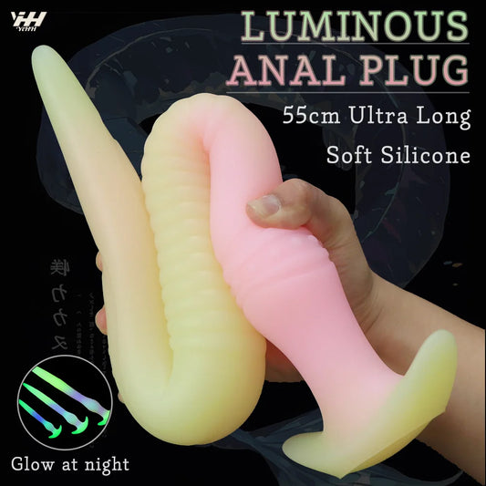 Luminous Animal Colourful Glowing Long Dildo