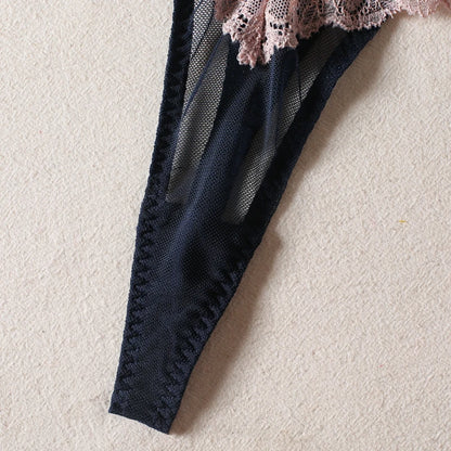 HIMEALAVO Sexy Lingerie Seamless Bra Sheer Lace
