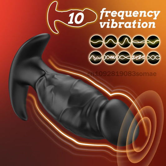 APP Wireless Control Anal Vibrator Butt Plug Men Prostate Massager