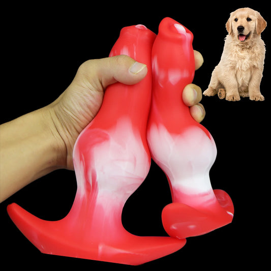 Wearable Dog Canine Style Anal Plug