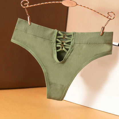 Low-Waist Temptation Briefs Thong Panties