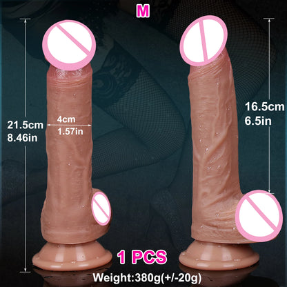 Realistic Veins Thick Dildo