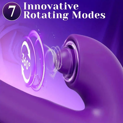 3 In 1 Tapping Patting Sucking Vibrator 21Modes Clitoris Clit Sucker
