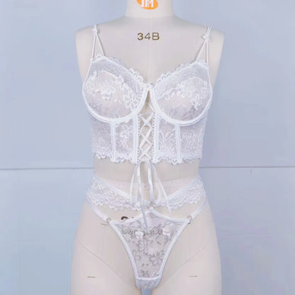 Toucheart Sexy Lingerie Strap Underwire Lace Bra For Women Sexy
