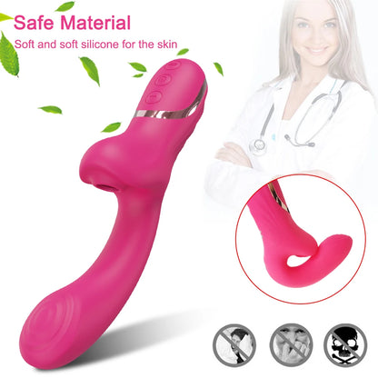 Powerful Clitoral Sucking Dildo Vibrator Female 20 Modes Clitoris Stimulator