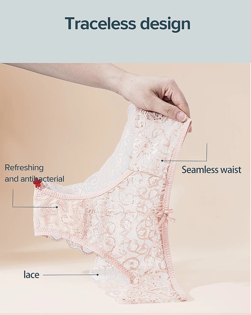 Sexy Transparent Lace Panties