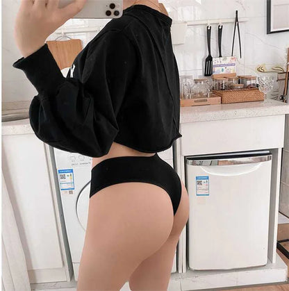 Low-Waist Temptation Briefs Thong Panties