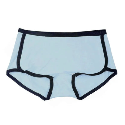 2pcs Set Comfortable Underwear Women Cotton Boyshort Briefs