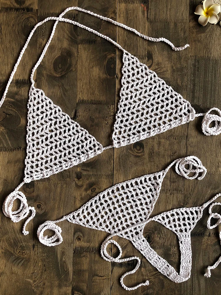 Handmade Crochet Micro Bikini G Thong
