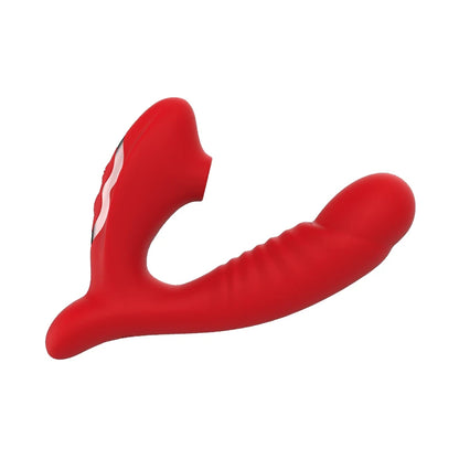 Sucking vibration 2-in-1 vibrator 10-speed oral sex 10-speed vibration