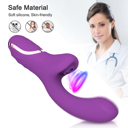 Powerful Clitoral Vibrator For Women Clit Clitoris Sucker Sucking Vacuum