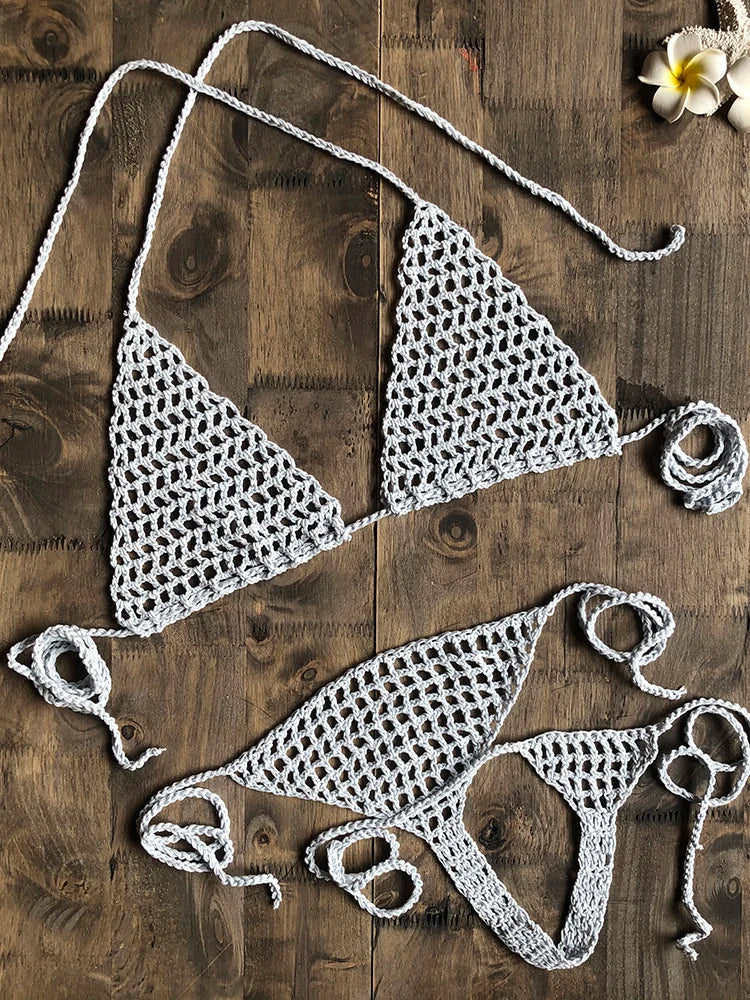 Handmade Crochet Micro Bikini G Thong