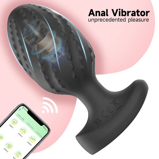 App Remote Prostate Anal Vibrator
